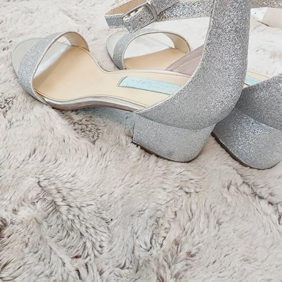 BETSEY JOHNSON WOMENTS MIRI OPEN TOE SPECIAL OCCASION OPEN STRAP SIZE 8.5 - Picture 11 of 13